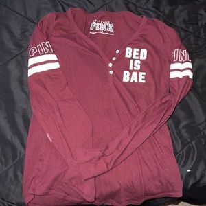 Bed is Bae long sleeve shirt